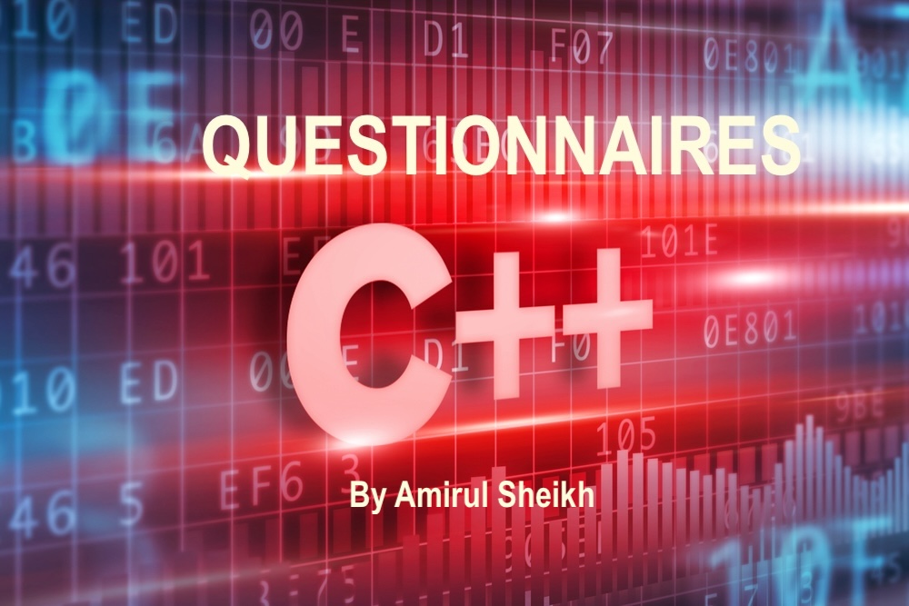 C++ Questionnaires